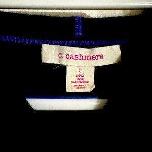 C.Cashmere large ladies sweater